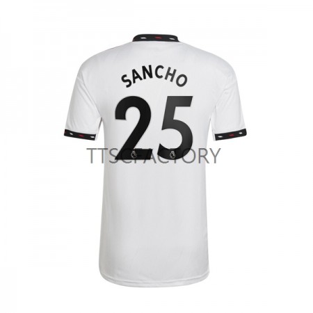 Koszulka Manchester United Jadon Sancho 25 Wyjazdowe Stroje Piłkarskie 2022/23 Krótki Rękaw